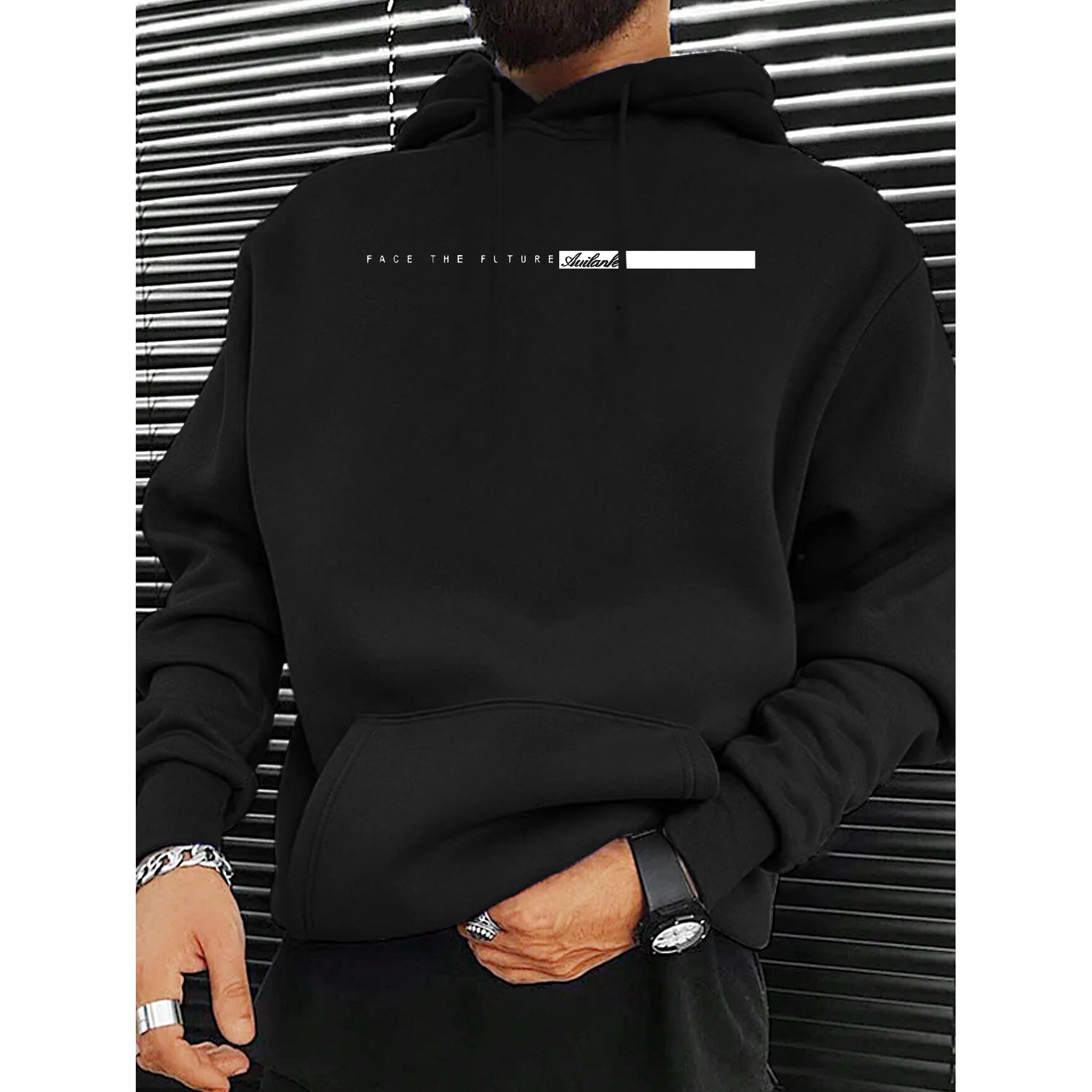 KW MODA Men's Fall/Winter Leisure Pullover One-Color Knitwear & Sweatshirt Model KWDM01-729 Made in China