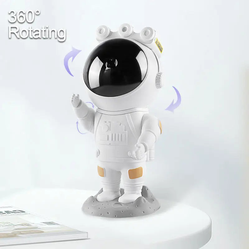 Starry Sky Projection Creative Bedroom Headboard Decoration Standing Position Space Rabbit LED Night Light Regular