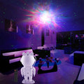 Starry Sky Projection Creative Bedroom Headboard Decoration Standing Position Space Rabbit LED Night Light Regular