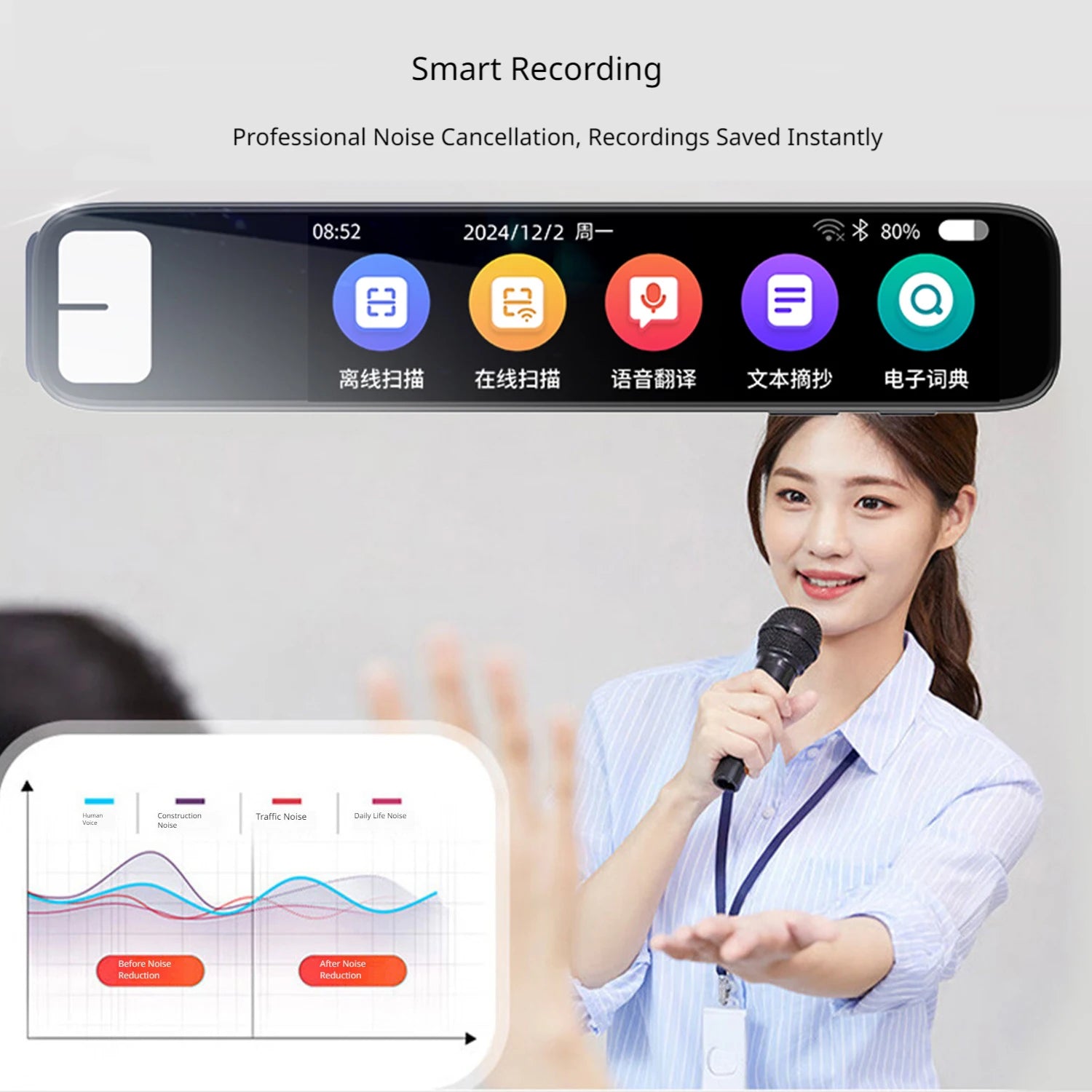 New AI Smart Pen With ChatGPT Integration Built-In ChatGPT Integration Scans Questions And Receives Instant AI-Generated Answers