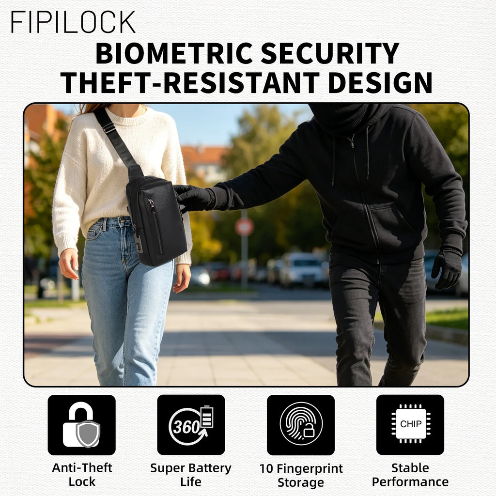 Smart Fingerprint Unlock Bag
