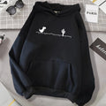 Mosaic Game Cactus Little Dinosaur Mens Hoodies Casual All-Match Pullover Loose Autumn Streetwear Unisex Warm Fleece Clothing