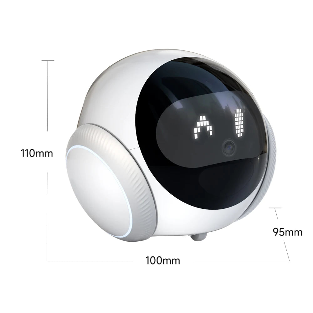 Famue Automatic Charging Robot Camera HD 2K 5G WIFI IP Camera Pet Mobile Tracking Night Vision CCTV Remote View TUYA APP Camera