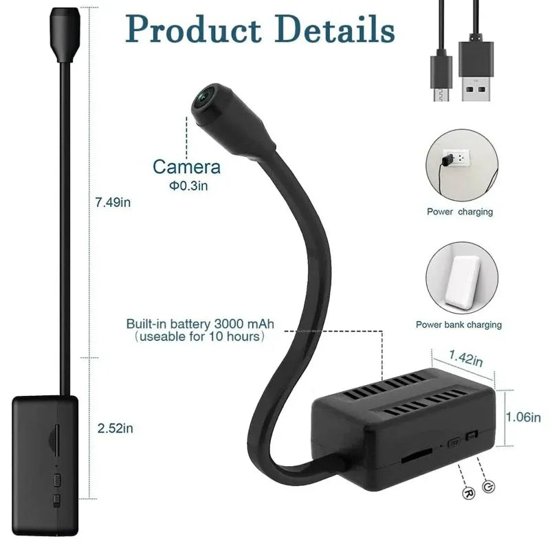 Mini Camera 1080P HD WiFi Wireless Camera Video Recorder Home Security Surveillance Motion Detection P2P Camcorder Remote View