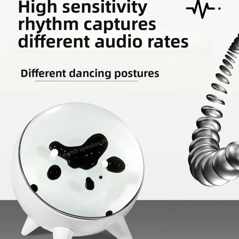 Magnetic Fluid Pickup Music Rhythm Light - Visualized Desktop Ornament,Home Decoration Speaker Sound Partner Light