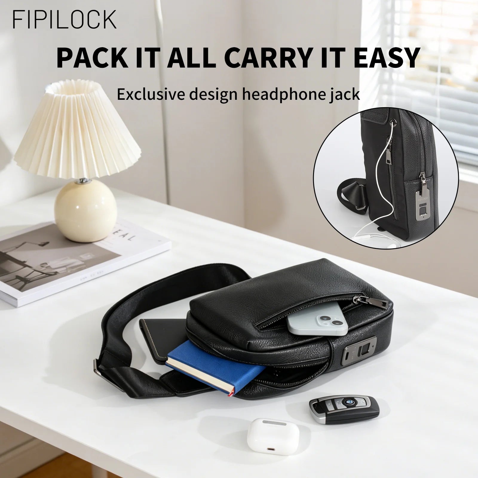 Smart Fingerprint Unlock Bag