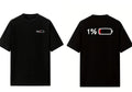 SKADE Floral Print T-Shirt Summer Casual Loose Long Elegant Graphic Print T-Shirt for Men and Women Black Round Neck Short Sl