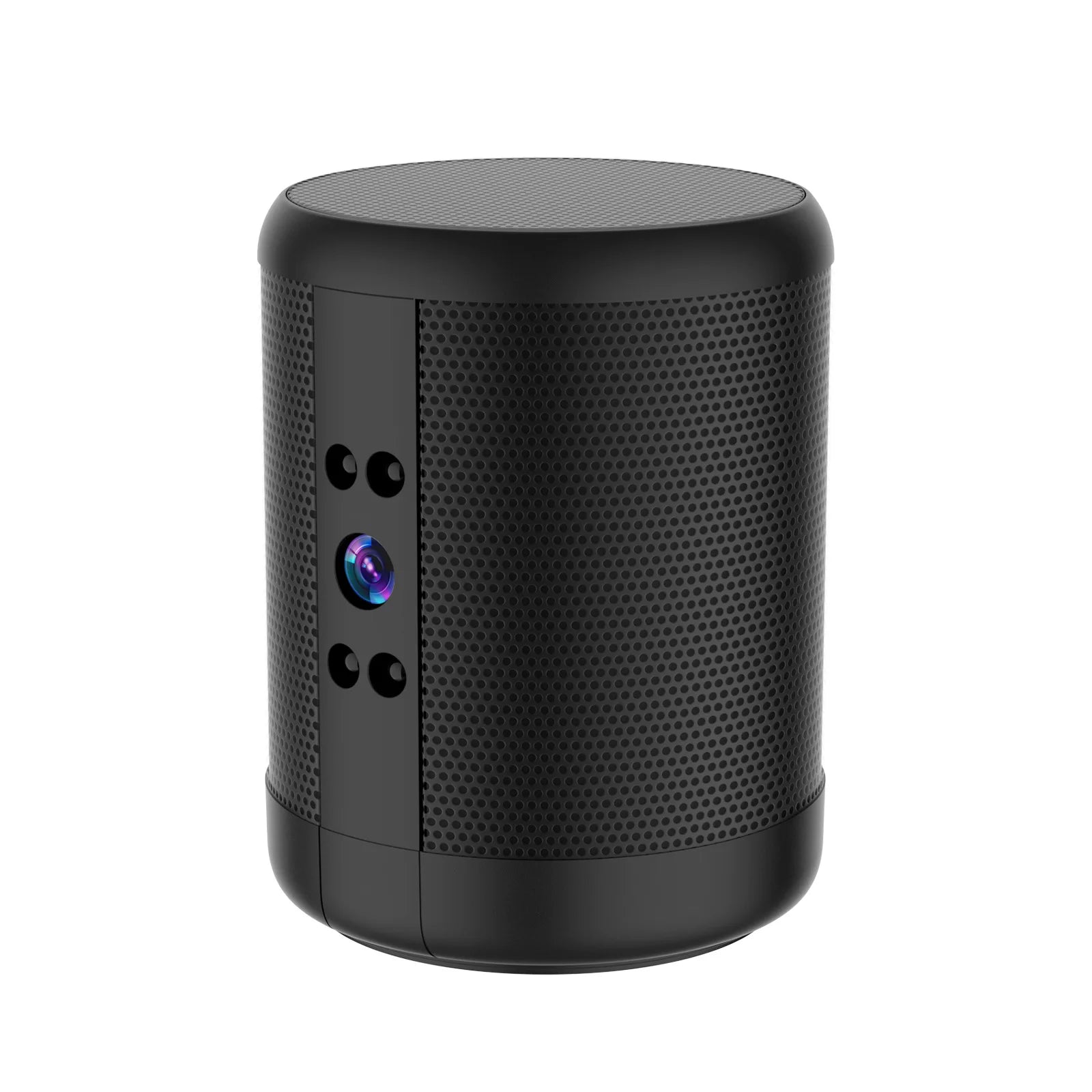 WiFi Security Camera Speaker Video Recorder HD Night Vision 140 Degree Wide Angle Lens 2 Way Talk 2K Loop Recording for Office