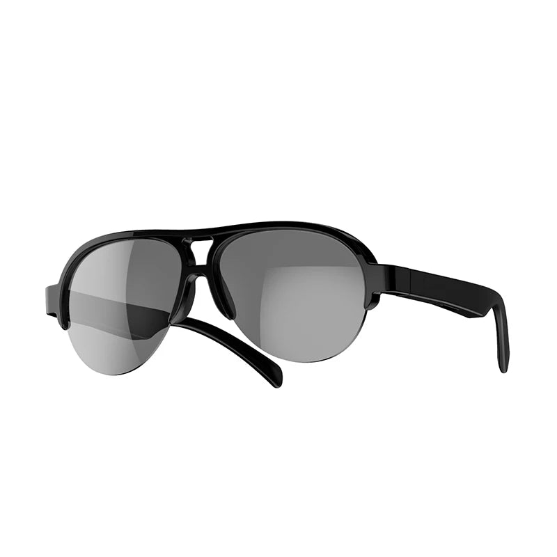 New F08 Smart Music Wireless Stereo Glasses Cycling Outdoor Sunglasses Eyepieces 2025 Men Water Proof Long Battery Life
