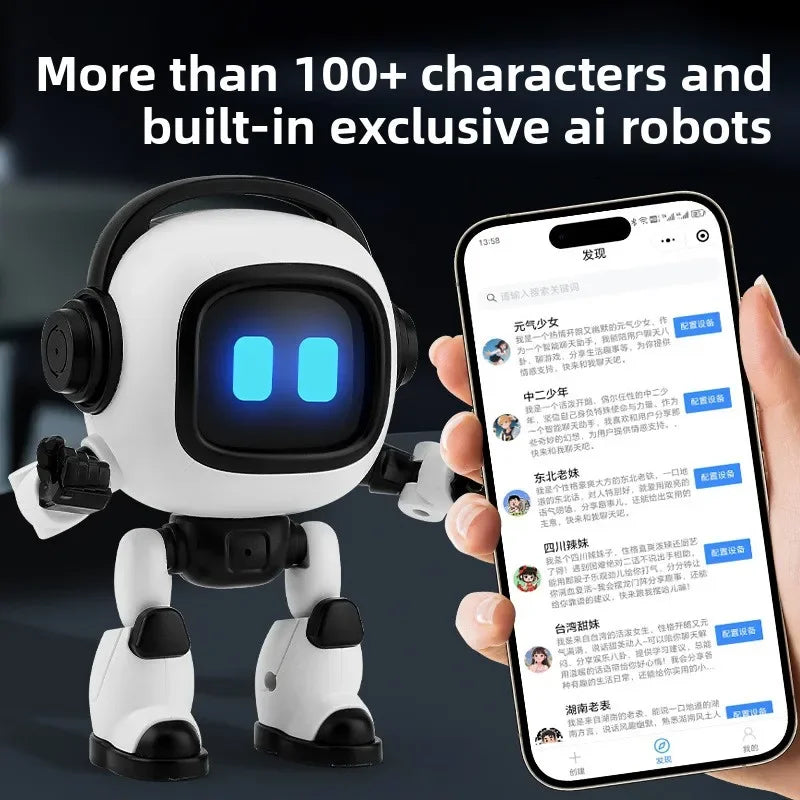 A university professor with a complete machine body, suitable for enhancing children's learning abilities and solving problems