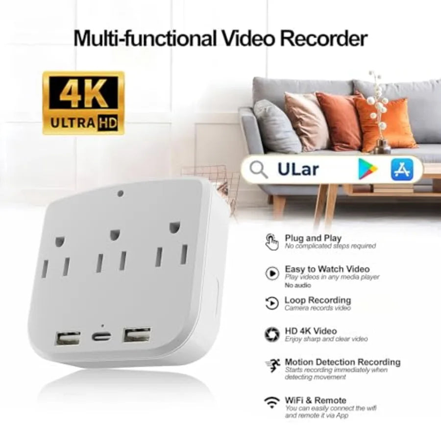 4K Camera WiFi6 for Home Security