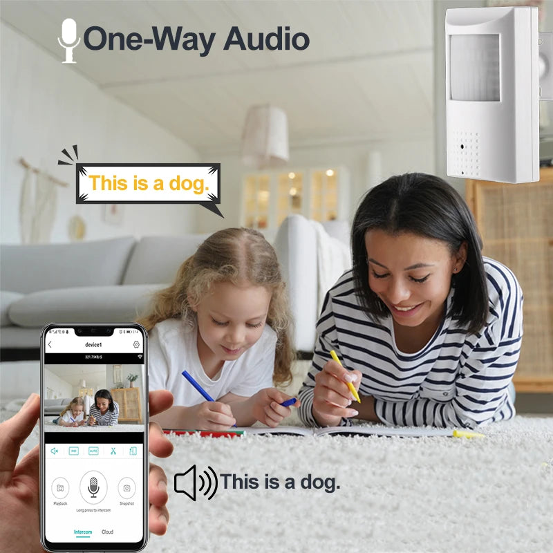 XMeye WIFI Camera 5MP Audio 940nm PIR Invisible Mini Indoor IP Camera H.265 2MP Night Vision HD LED IR Security CCTV Cam