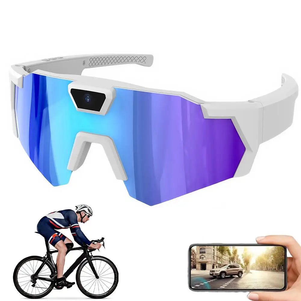 NEW HD Video Glasses Action Camera Sunglasses Smart Glasses Sports Glasses Outdoor Bicycle Motorcycle Driver Recorder Walk Cam