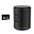 WiFi Security Camera Speaker Video Recorder HD Night Vision 140 Degree Wide Angle Lens 2 Way Talk 2K Loop Recording for Office