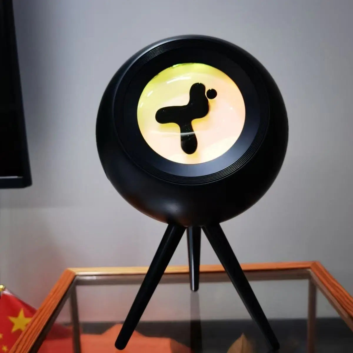 Magnetic Fluid Pickup Music Rhythm Light - Visualized Desktop Ornament,Home Decoration Speaker Sound Partner Light