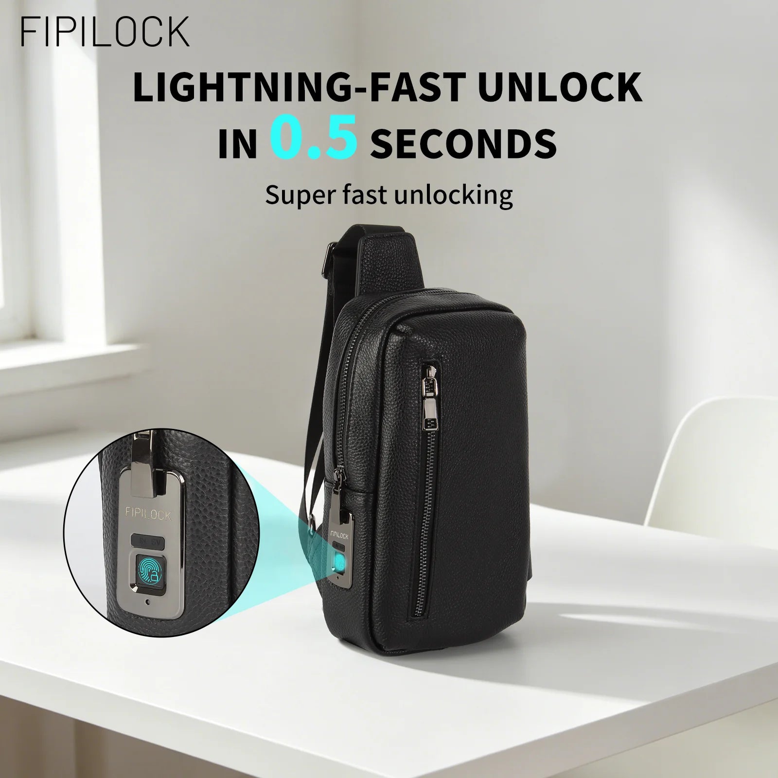 Smart Fingerprint Unlock Bag