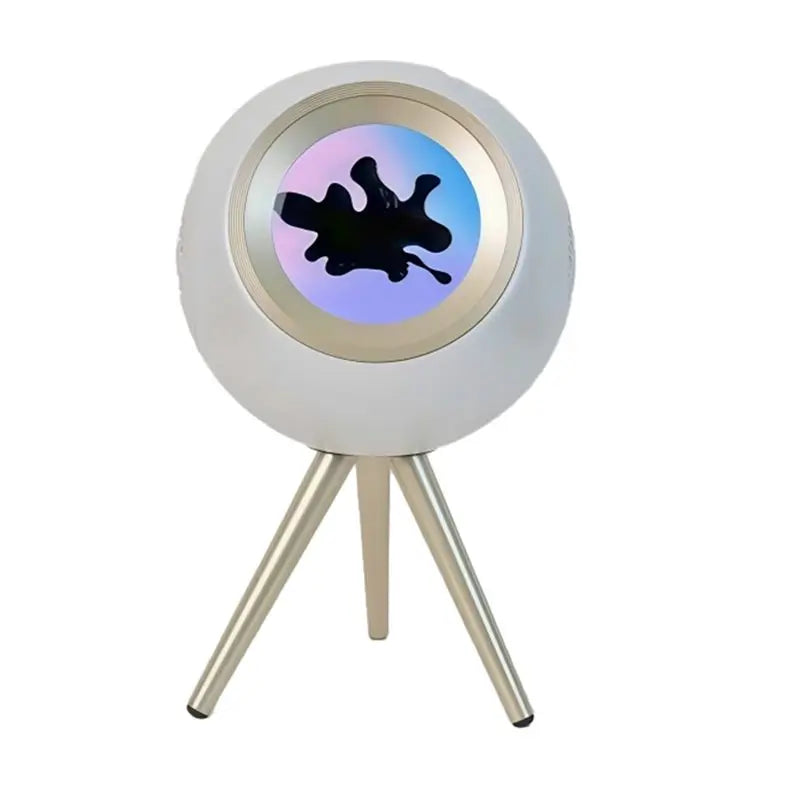 Stable Performance-Companion Visual Display Lamp 30W Ferrofluid Music Rhythm Lamp Bluetooth Speaker Magnetic Fluid Pickup