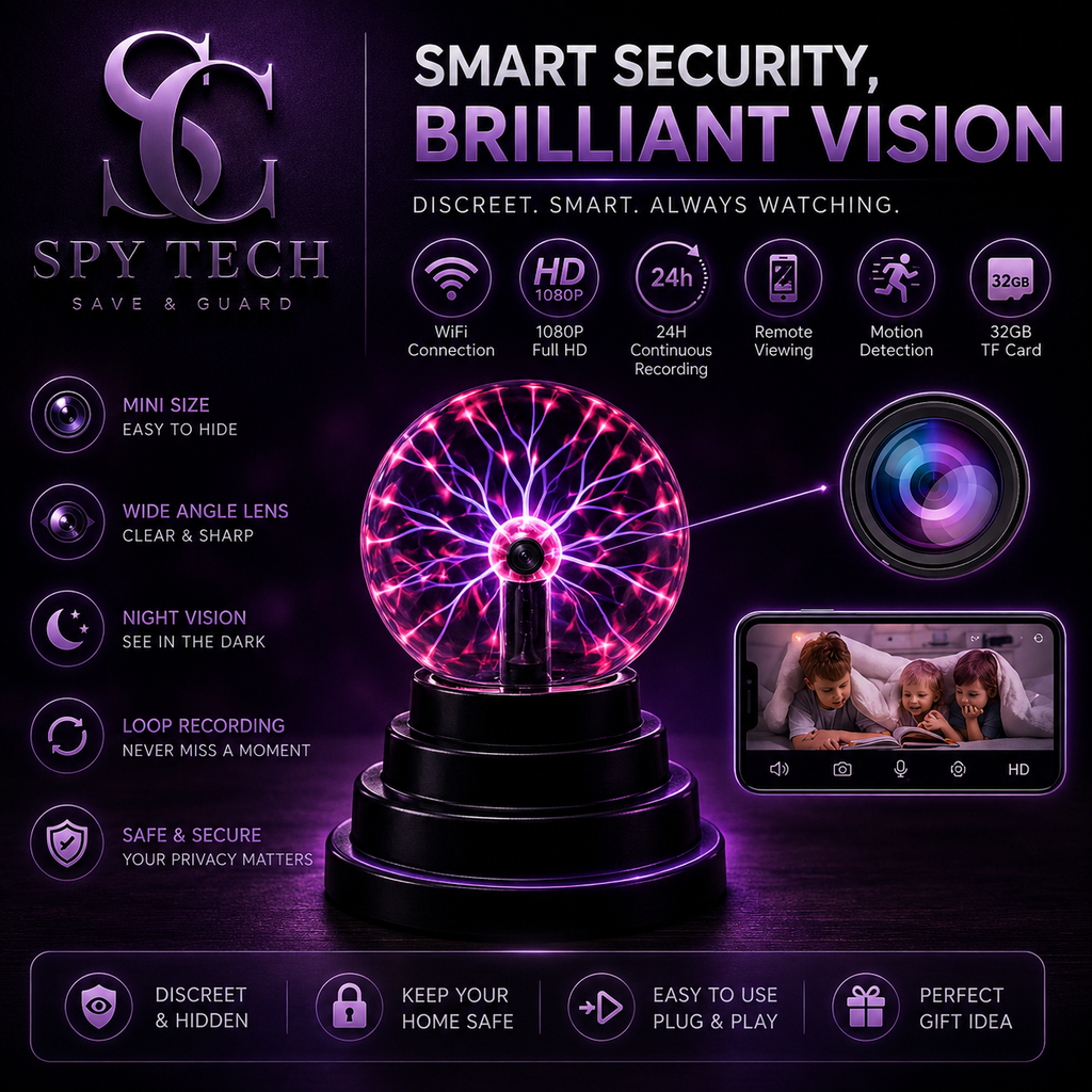 Full HD 2K 1080P WiFi Mini Camera USB Magic Lamp Ion Lamp Ball Glass Lamp 3-inch Camera Home Night View DVR Monitoring Video